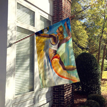 Load image into Gallery viewer, Beach Volleyball Flag Canvas House Size JMK1178CHF