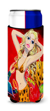 Load image into Gallery viewer, Red Mermaid Slim Can Hugger – Fun &amp; Functional Drink Coolers JMK1181MUK