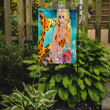 Load image into Gallery viewer, Teal Mermaid Garden Flag - Outdoor Decorative Yard Flag JMK1184GF