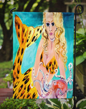 Load image into Gallery viewer, Teal Mermaid Garden Flag - Outdoor Decorative Yard Flag JMK1184GF