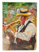 Load image into Gallery viewer, Jazz Trumpet Flag Canvas House Size JMK1185CHF