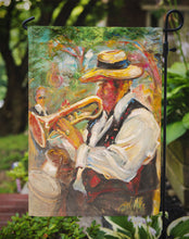 Load image into Gallery viewer, Jazz Trumpet Garden Flag - Outdoor Decorative Yard Flag