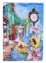 Load image into Gallery viewer, Fairhope Clock Garden Flag – Decorative Outdoor Yard Flag JMK1187GF