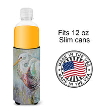 Load image into Gallery viewer, White Egret Slim Can Hugger – Fun &amp; Functional Drink Coolers JMK1189MUK