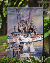 Load image into Gallery viewer, Sea Gulls and shrimp boats Garden Flag - Outdoor Decorative Yard Flag