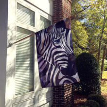 Load image into Gallery viewer, Zebra Head Flag Canvas House Size JMK1198CHF