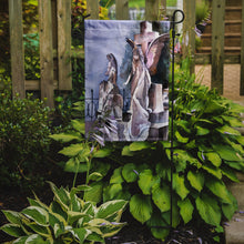 Load image into Gallery viewer, Angels in the Cemetary with Cross Garden Flag – Decorative Outdoor Yard Flag JMK1201GF