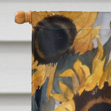 Load image into Gallery viewer, Pot of Sunflowers Flag Canvas House Size JMK1202CHF