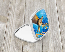 Load image into Gallery viewer, Reindeer Compact Mirror – Stylish Purse Mirror with Artistic Covers JMK1206SCM