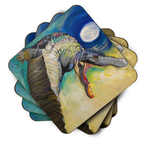 Load image into Gallery viewer, Alligator Coasters - Set of 4 Lightweight Foam, Absorbent Drink Coasters JMK1207FC