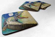 Load image into Gallery viewer, Alligator Coasters - Set of 4 Lightweight Foam, Absorbent Drink Coasters JMK1207FC