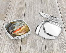Load image into Gallery viewer, Alligator Compact Mirror – Stylish Purse Mirror with Artistic Covers JMK1208SCM