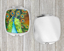 Load image into Gallery viewer, Peacock Compact Mirror – Stylish Purse Mirror with Artistic Covers JMK1209SCM
