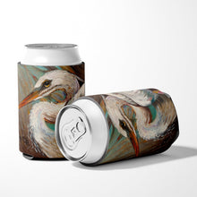 Load image into Gallery viewer, White Egret Can or Bottle Hugger JMK1212CC