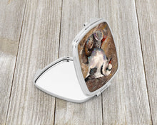 Load image into Gallery viewer, Piping Plover Compact Mirror – Stylish Purse Mirror with Artistic Covers JMK1215SCM