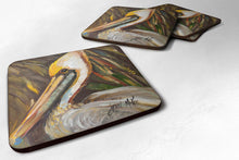 Load image into Gallery viewer, Pelican lookin East Coasters - Set of 4 Lightweight Foam, Absorbent Drink Coasters JMK1217FC