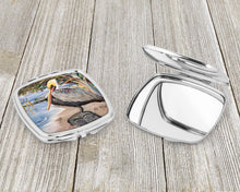 Load image into Gallery viewer, Pelican Bay Compact Mirror – Stylish Purse Mirror with Artistic Covers JMK1218SCM