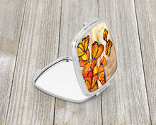Load image into Gallery viewer, Butterflies Compact Mirror – Stylish Purse Mirror with Artistic Covers JMK1220SCM