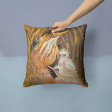 Load image into Gallery viewer, Happy Family Canvas Throw Pillow - 14x14 Decorative Pillow – Art for Your Home &amp; Patio JMK1223PW1414