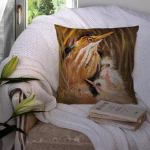 Load image into Gallery viewer, Happy Family Canvas Throw Pillow - 14x14 Decorative Pillow – Art for Your Home &amp; Patio JMK1223PW1414
