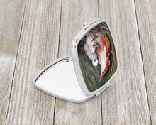 Load image into Gallery viewer, Happy Family Compact Mirror – Stylish Purse Mirror with Artistic Covers JMK1224SCM