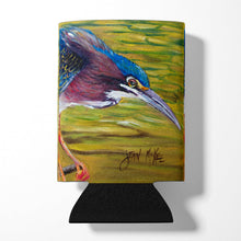 Load image into Gallery viewer, Green Heron Can or Bottle Hugger JMK1226CC