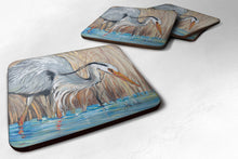 Load image into Gallery viewer, Blue Heron Coasters - Set of 4 Lightweight Foam, Absorbent Drink Coasters JMK1228FC