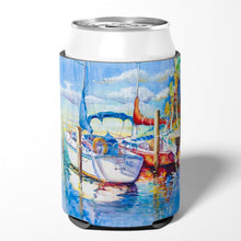 Load image into Gallery viewer, Towering Q Sailboats Can or Bottle Hugger JMK1230CC