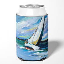 Load image into Gallery viewer, Two and a Sailboat Can or Bottle Hugger JMK1232CC
