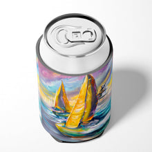Load image into Gallery viewer, Middle Bay Lighthouse Sailboats Can or Bottle Hugger JMK1234CC