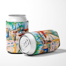 Load image into Gallery viewer, Gazebo and Sailboats Can or Bottle Hugger JMK1239CC