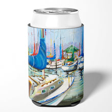 Load image into Gallery viewer, Day break Sailboats Can or Bottle Hugger JMK1241CC