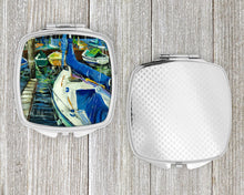 Load image into Gallery viewer, Sailboats Compact Mirror – Stylish Purse Mirror with Artistic Covers JMK1245SCM