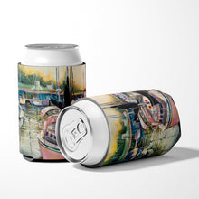 Load image into Gallery viewer, Black Sails Sailboats Can or Bottle Hugger JMK1246CC