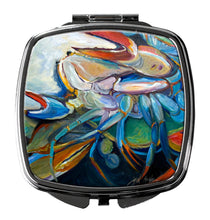 Load image into Gallery viewer, Belly Crab Compact Mirror – Stylish Purse Mirror with Artistic Covers JMK1253SCM