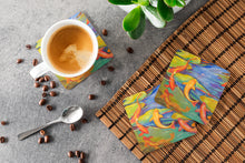 Load image into Gallery viewer, Koi Coasters - Set of 4 Lightweight Foam, Absorbent Drink Coasters JMK1263FC