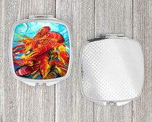 Load image into Gallery viewer, Crawfish Compact Mirror – Stylish Purse Mirror with Artistic Covers JMK1264SCM