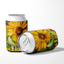 Load image into Gallery viewer, Sunflowers Can or Bottle Hugger JMK1265CC