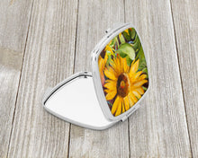 Load image into Gallery viewer, Sunflowers Compact Mirror – Stylish Purse Mirror with Artistic Covers JMK1265SCM