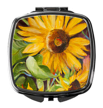 Load image into Gallery viewer, Sunflowers Compact Mirror – Stylish Purse Mirror with Artistic Covers JMK1265SCM