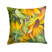 Load image into Gallery viewer, Sunflowers Canvas Throw Pillow - 14x14 Decorative Pillow – Art for Your Home &amp; Patio JMK1266PW1414