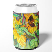 Load image into Gallery viewer, Sunflowers Can or Bottle Hugger JMK1267CC