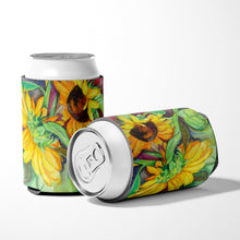 Load image into Gallery viewer, Sunflowers Can or Bottle Hugger JMK1267CC