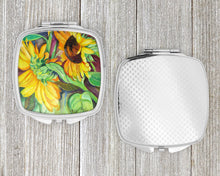 Load image into Gallery viewer, Sunflowers Compact Mirror – Stylish Purse Mirror with Artistic Covers JMK1267SCM