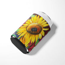 Load image into Gallery viewer, Sunflowers Can or Bottle Hugger JMK1268CC