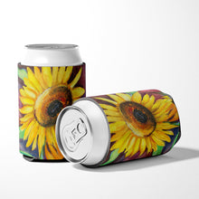 Load image into Gallery viewer, Sunflowers Can or Bottle Hugger JMK1268CC