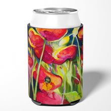 Load image into Gallery viewer, Poppies Can or Bottle Hugger JMK1269CC