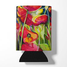 Load image into Gallery viewer, Poppies Can or Bottle Hugger JMK1269CC