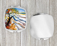 Load image into Gallery viewer, Sand Dune Compact Mirror – Stylish Purse Mirror with Artistic Covers JMK1272SCM