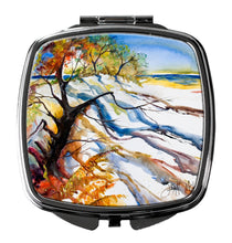 Load image into Gallery viewer, Sand Dune Compact Mirror – Stylish Purse Mirror with Artistic Covers JMK1272SCM